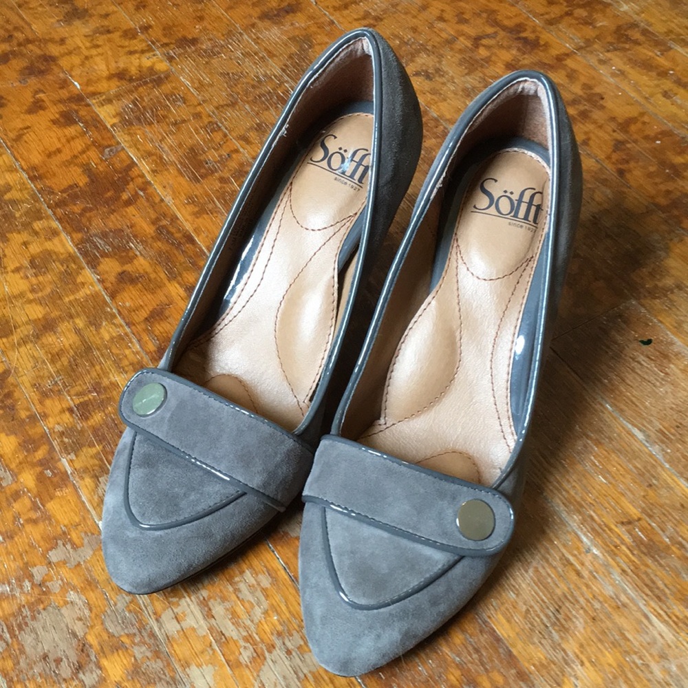 Söfft grey heels